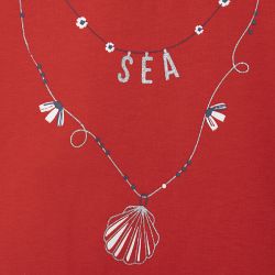 Prévente - Sea Lover - T-shirt rouge