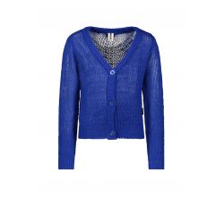 Prévente - B.Confident - Cardigan en tricot cobalt blue