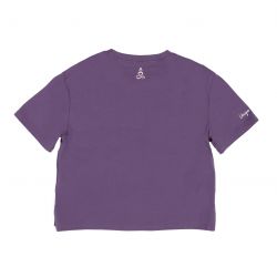 Prévente - Détente Fille - T-shirt court mauve