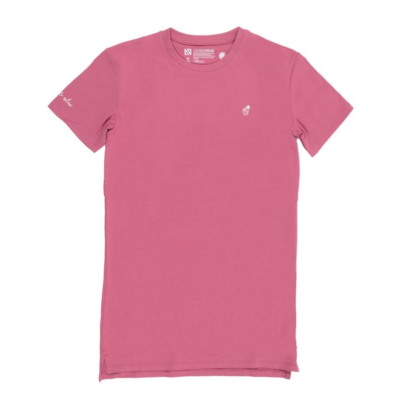 Prévente - Détente Femme - Robe t-shirt rose