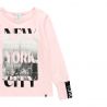 Prévente - Unlimited City - T-shirt rose "New York"