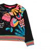 Prévente - Colours Bloom - Sweatshirt en molleton noir