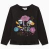 Prévente - Winter flower - T-shirt noir