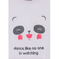 Prévente - Panda Go - T-shirt lilas