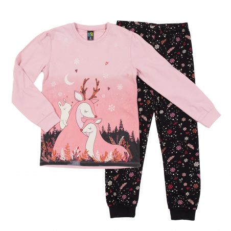 Pyjama de Noël rose
