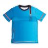 Prévente - Nanö - T-shirt athlétique bleu "Droit devant"