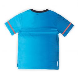 Prévente - Nanö - T-shirt athlétique bleu "Droit devant"