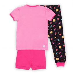 Prévente - Nanö - Pyjama 3 pièces rose