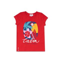 Prévente - TucTuc - T-shirt rouge "Hello Playa"