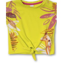 Prévente - TucTuc - T-shirt lime "Eco-Safari"