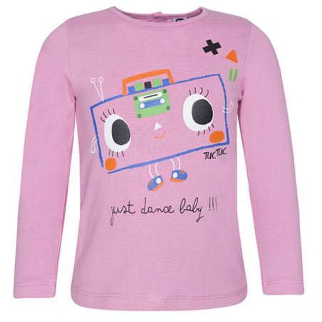 Prévente - Play Radio - T-shirt rose