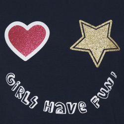 Prévente - Girls Team - T-shirt marine