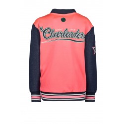 B. A Cheerleader - Jacket rouge corail