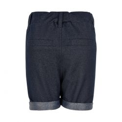 Prévente - Metoo - Short en tricot de denim bleu