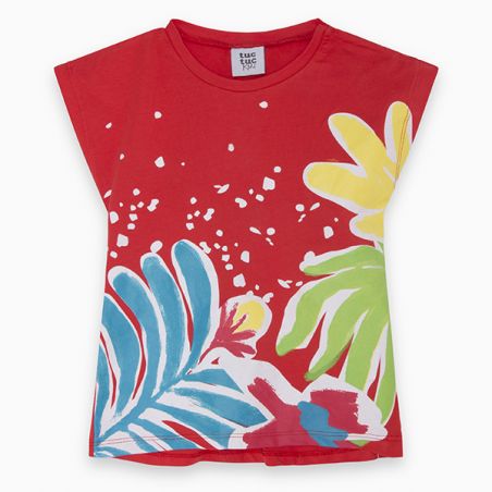 Prévente - Sunset Beach - T-shirt rouge