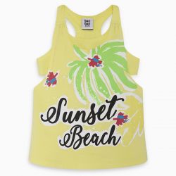 Prévente - Sunset Beach - Camisole jaune