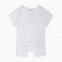 Prévente - Basic - T-shirt blanc avec boucle
