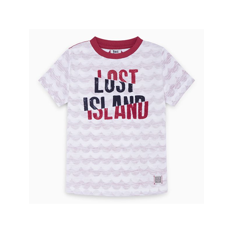 Prévente - Lost Island - T-shirt blanc