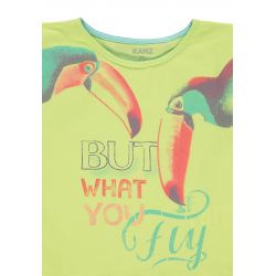 Prévente - Crazy Birds - T-shirt lime