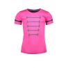 Prévente - Military - T-shirt pink glo avec cordons argent