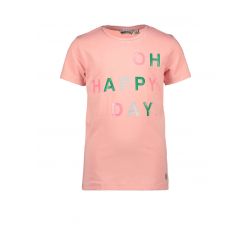 Prévente - Flower - T-shirt rose pâle