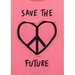 Prévente - Save the future -T-shirt groseille