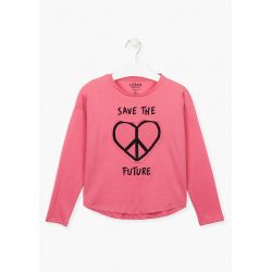 Prévente - Save the future -T-shirt groseille