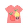 Prévente - Summer Fruits - Ens. T-shirt corail et legging court