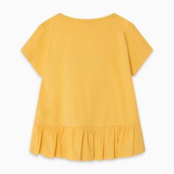Prévente - Love the Sun - T-shirt moutarde
