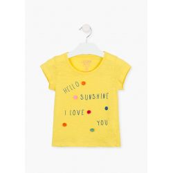Prévente - Colorful Day - T-shirt jaune moyen