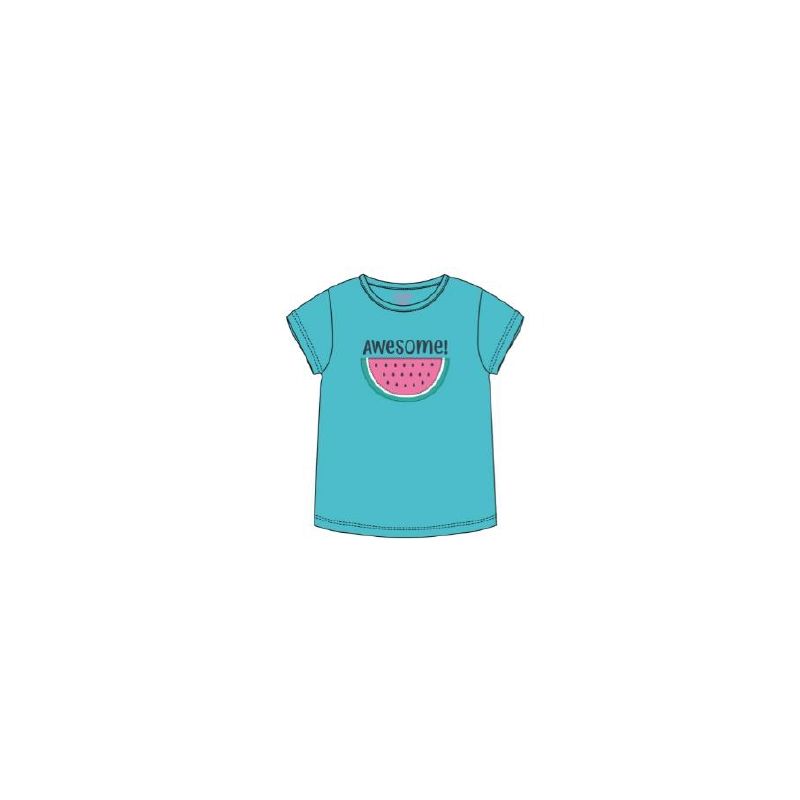 Prévente - Fruits - T-shirt turquoise