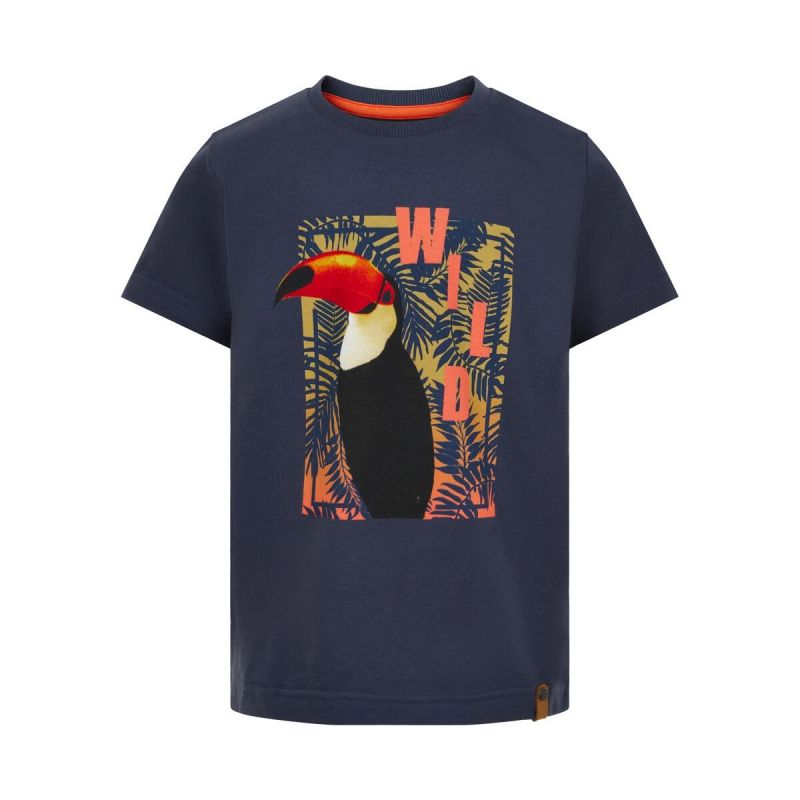 Prévente - Minymo - T-shirt blue nights toucan