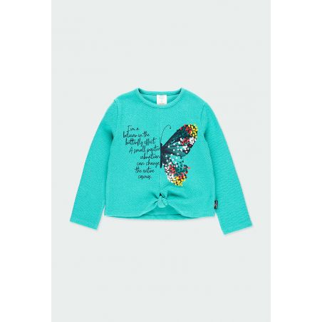 Prévente- Bloom Up! - T-shirt turquoise
