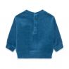 Prévente - Color Hikers - Sweatshirt en velours bleu