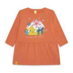 Prévente - Color Hikers - Robe en molleton orange