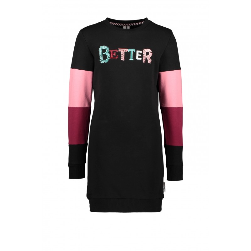 B.Better - Robe en molleton noire