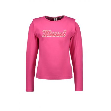Prévente - B.Blessed - T-shirt beetroot pink