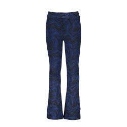 Prévente - B.Marble - Pantalon marbré lake-blue et noir