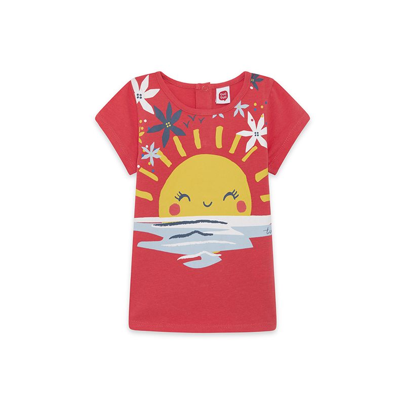 Prévente - Enjoy the Sun - T-shirt rouge