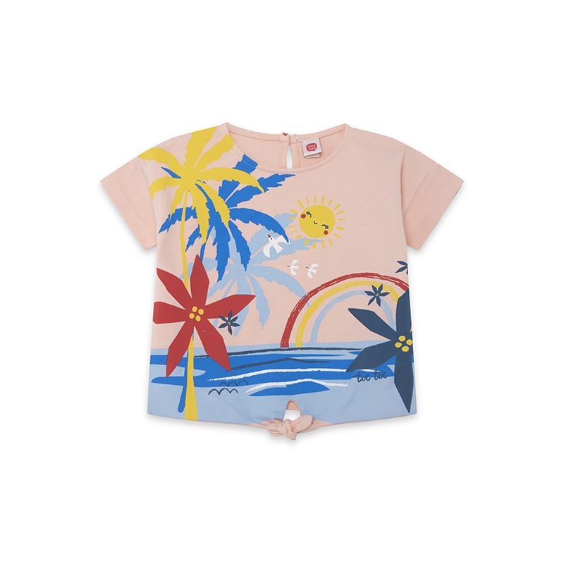 Prévente - Enjoy the Sun - T-shirt pêche