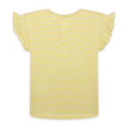 Prévente - Fun Cactus - T-shirt rayé jaune